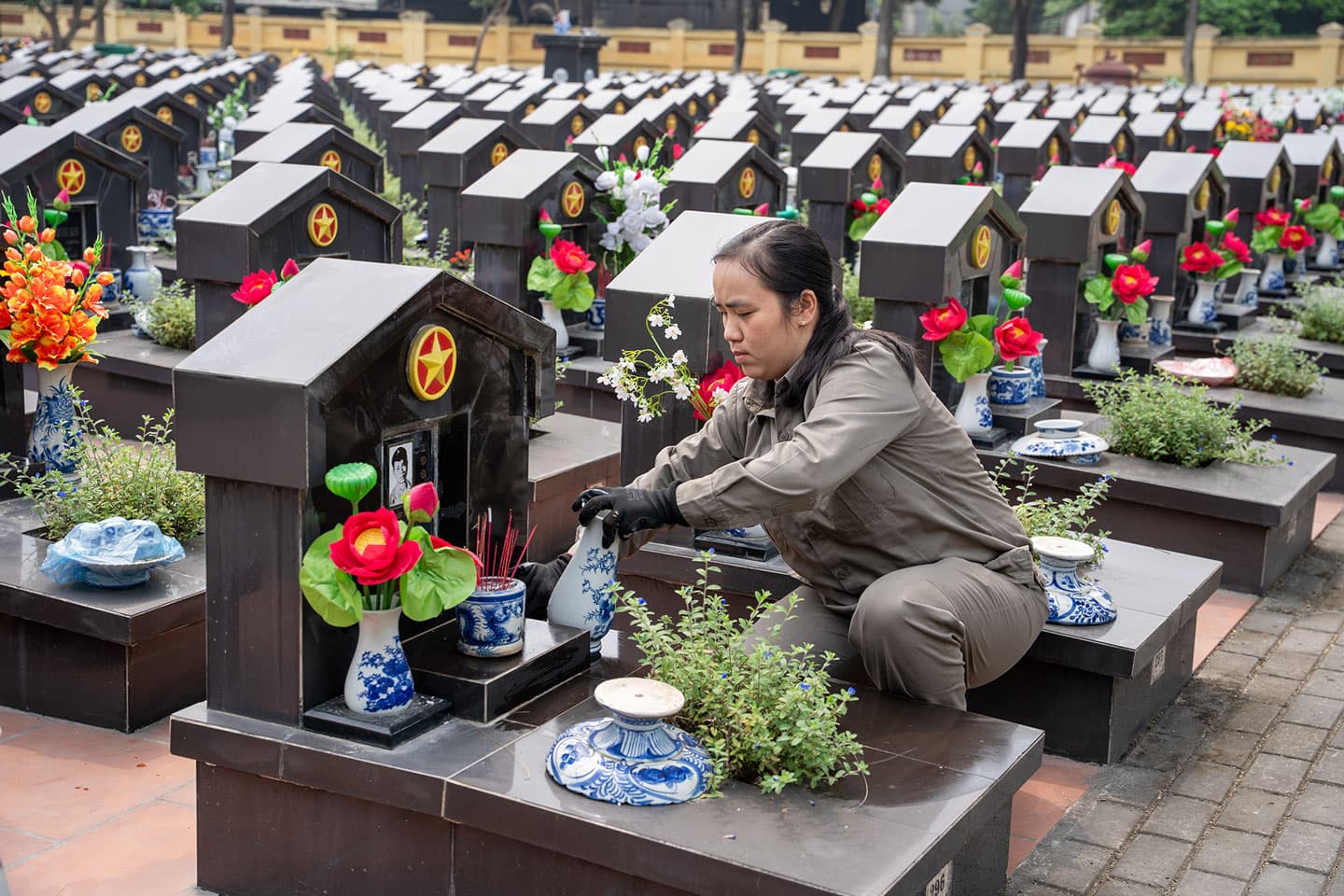 BỐC MỘ CÁT TÁNG LIỆT SĨ - Ảnh 7