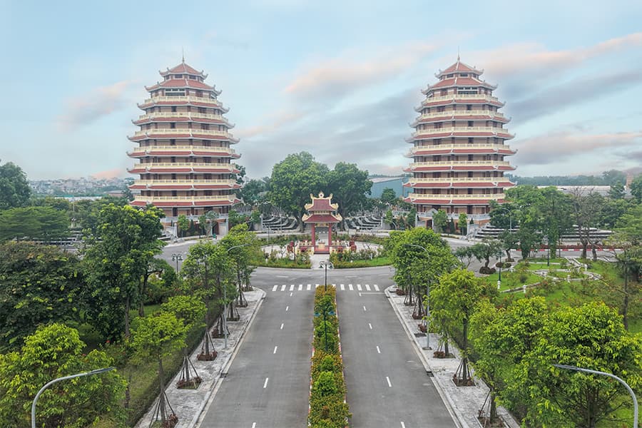 Thông báo về việc tiếp nhận hồ sơ đăng ký vị trí lưu giữ tro cốt tại tòa tháp Tiên cảnh nhàn du và Cửu phẩm liên hoa nghĩa trang Văn Điển